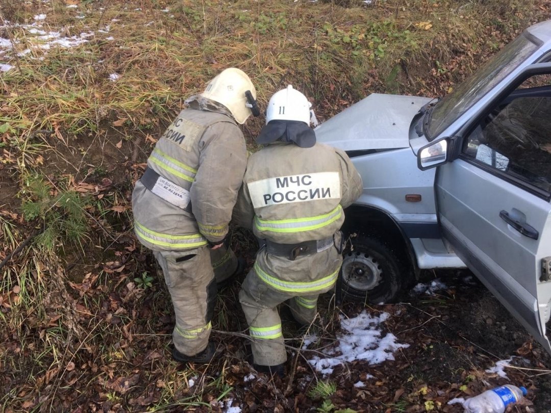 Пожарно-спасательное подразделение привлекалось для ликвидации ДТП в Пряжинском районе.
